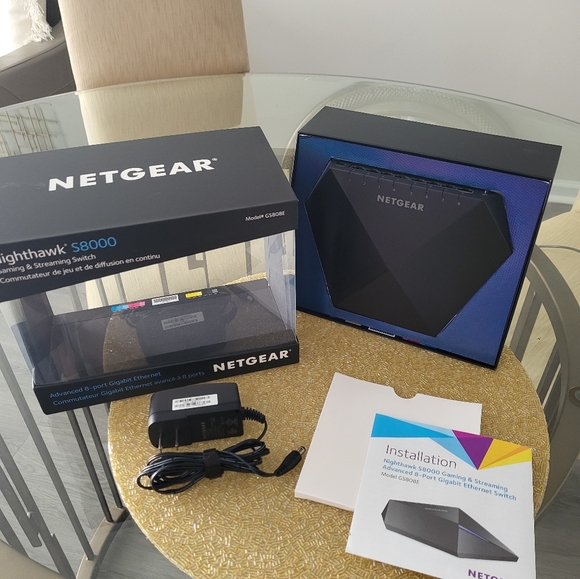 Nighthawk S8000 Gaming & Streaming Switch (GS808E) - Picture 1 of 12